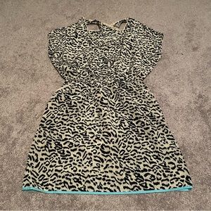 Animal print dress